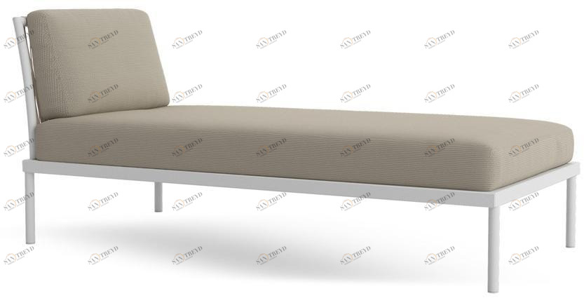 Atmosphera Шезлонг / грядка из алюминия с порошковым покрытием Flash Fsh.chl.