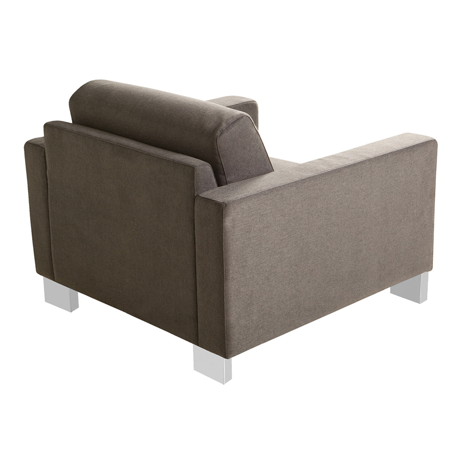 Кресло Quattro, серое Sits S1560 - Вид №4