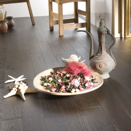 Паркет Ёлка Coswick Ренессанс Готик Дуб Рустик (Гладкая) 647,7х107,95 мм 11244210 - Вид №1