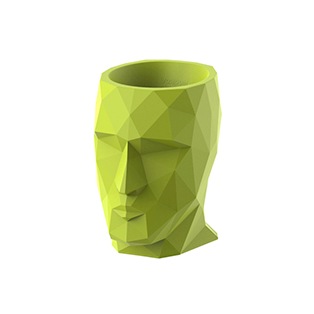 066075 Кашпо Nano матовое фисташковое Vondom Adan - Вид №1