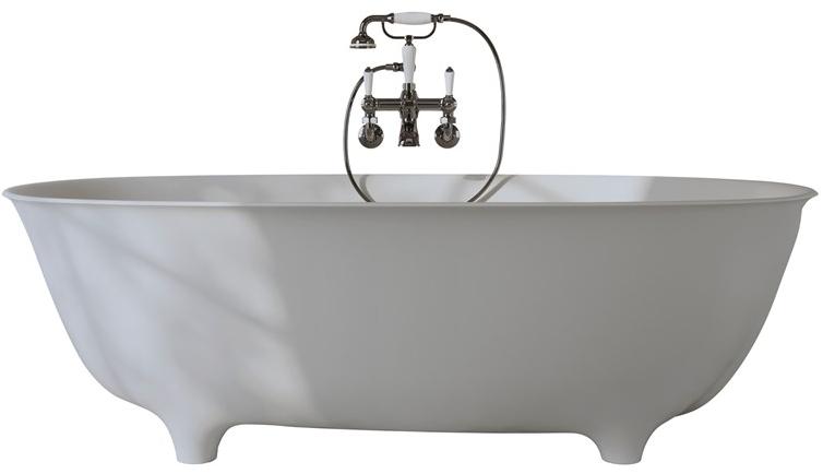 Devon&Devon Овальная ванна tec plus белого цвета на ножках sun-id-1459087 - Вид №1