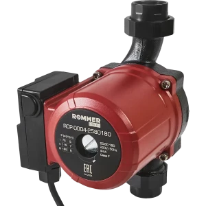 Циркуляционный насос Rommer Profi 25/8 180 мм с гайками 1 1/2"