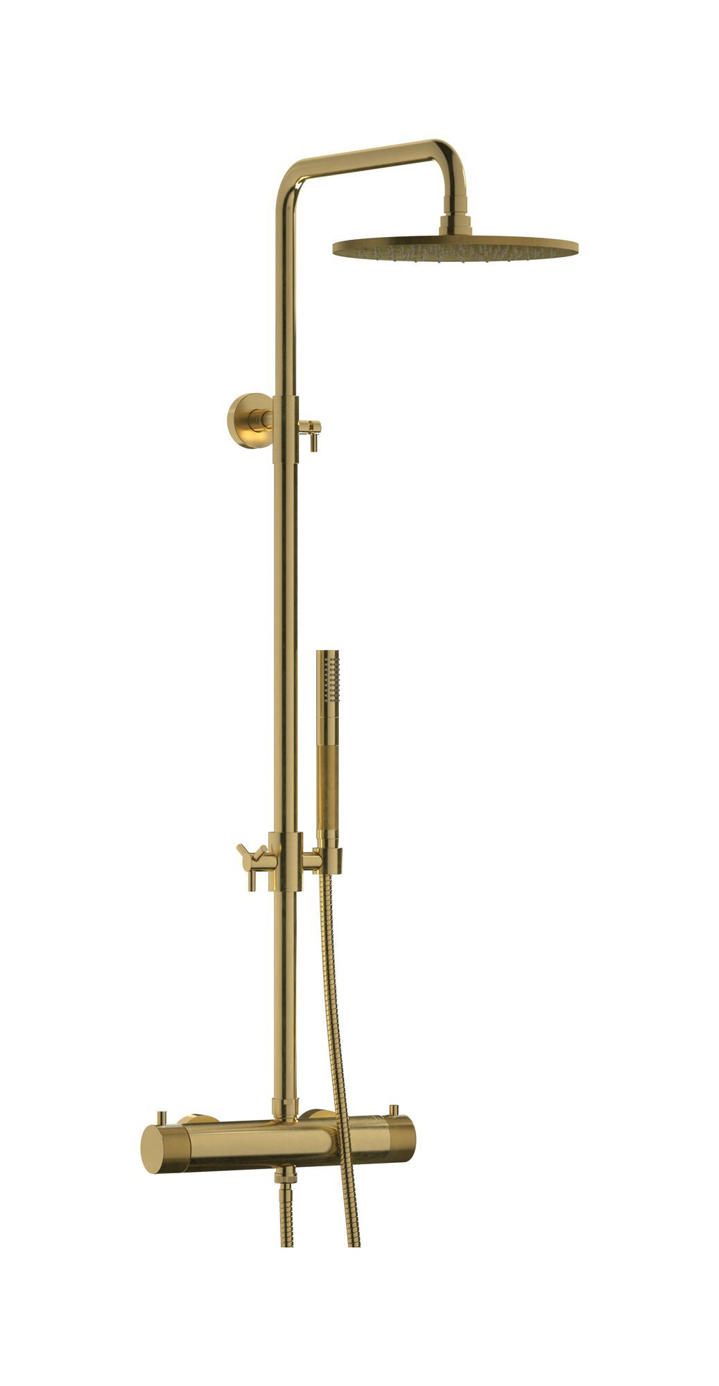 Настенная термостатическая душевая колонна с ручным душем IB промышленность ARCH-00033258 - Вид №7