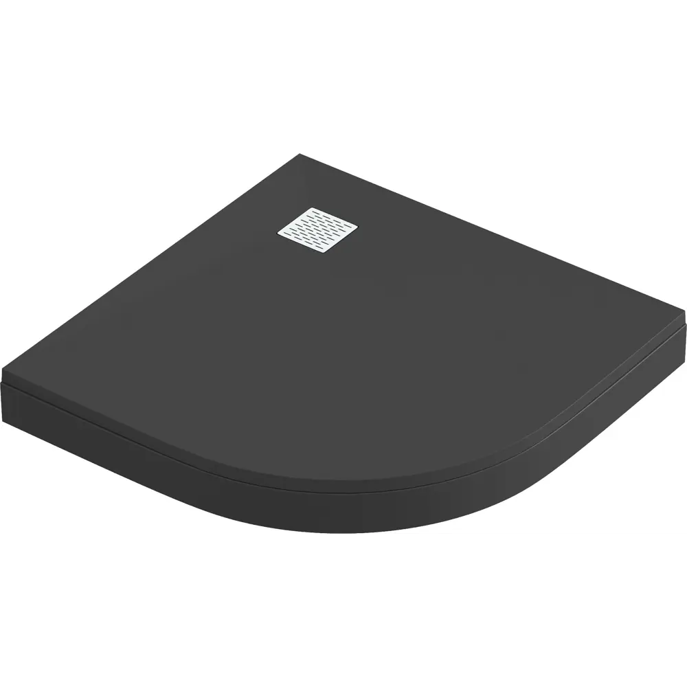 Santreyd Душевой поддон Marble черный 90×90 см из литьевого мрамора 89391642 STLM-1399264