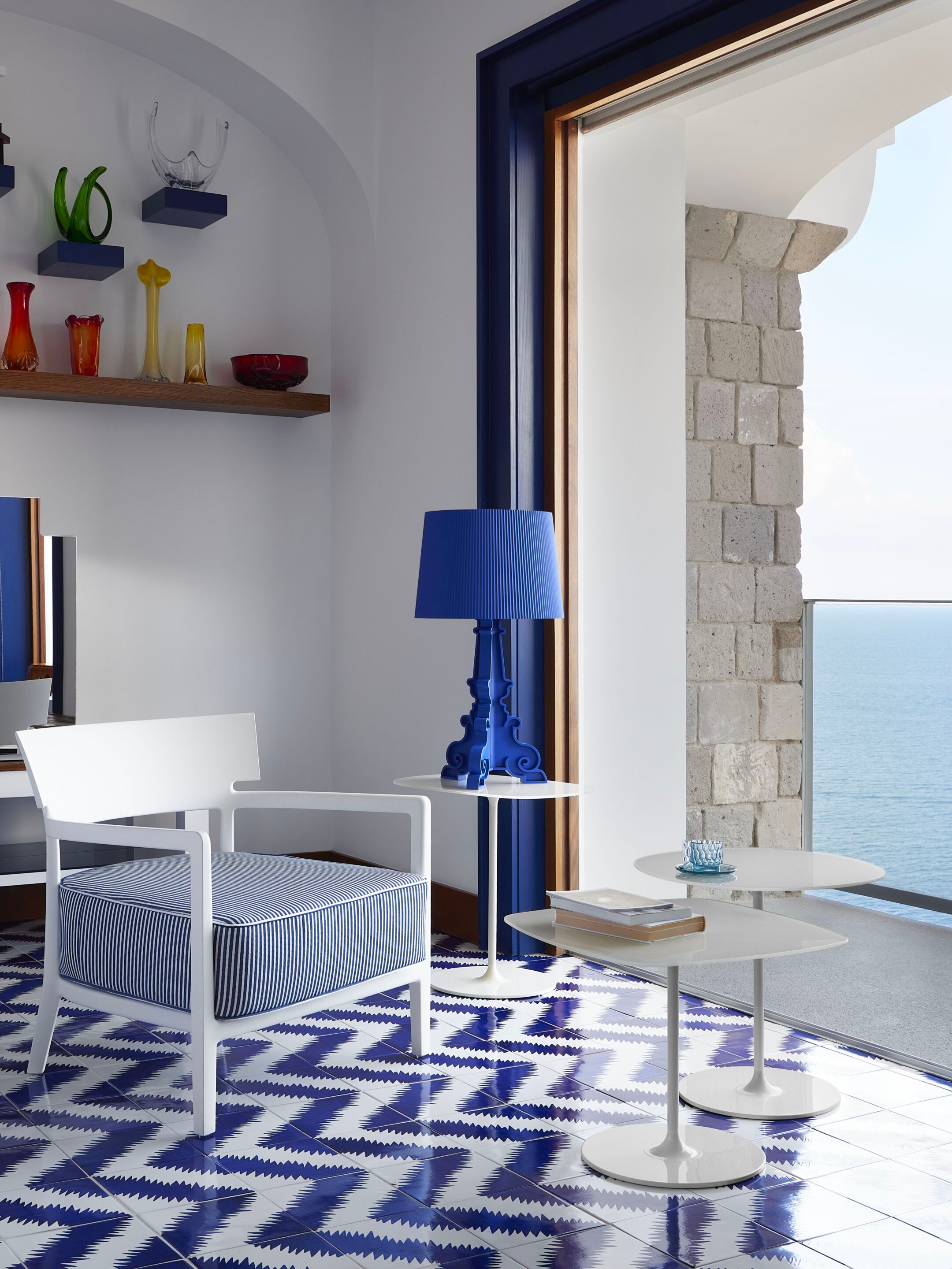 Съемное кресло из поликарбоната и ткани с подлокотниками Kartell CARA ARCH-00152115 - Вид №8