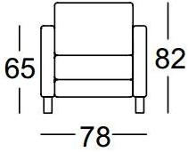 Rolf Benz Кресло-санки из ткани с подголовником Rolf benz 004 vida sun-id-1439380 - Вид №5