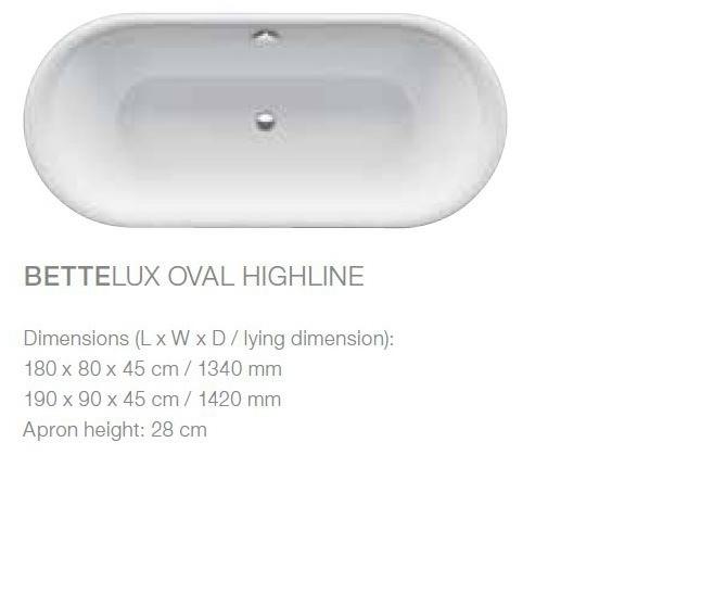 Bette Полуавтоматическая овальная ванна Bettelux oval 3466cfxxh/3467cfxxh - Вид №6