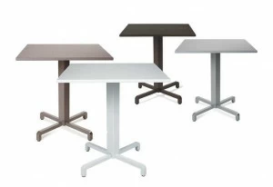 Nardi Алюминиевый садовый стол с порошковым покрытием и основанием 4 звезды