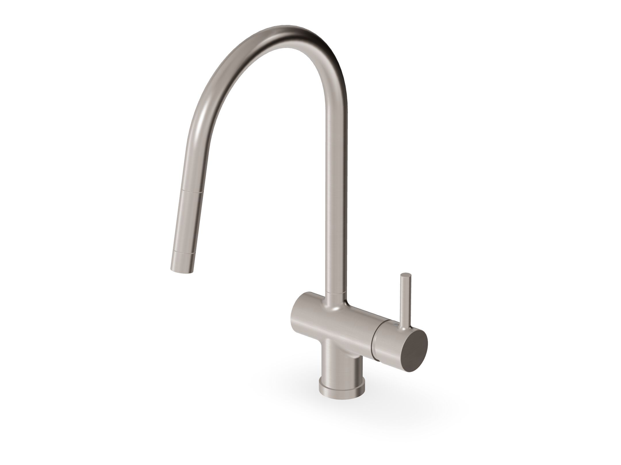 Однорычажный смеситель для кухни с выдвижным ручным душем Zucchetti Pan S ARCH-00029410 - Вид №1