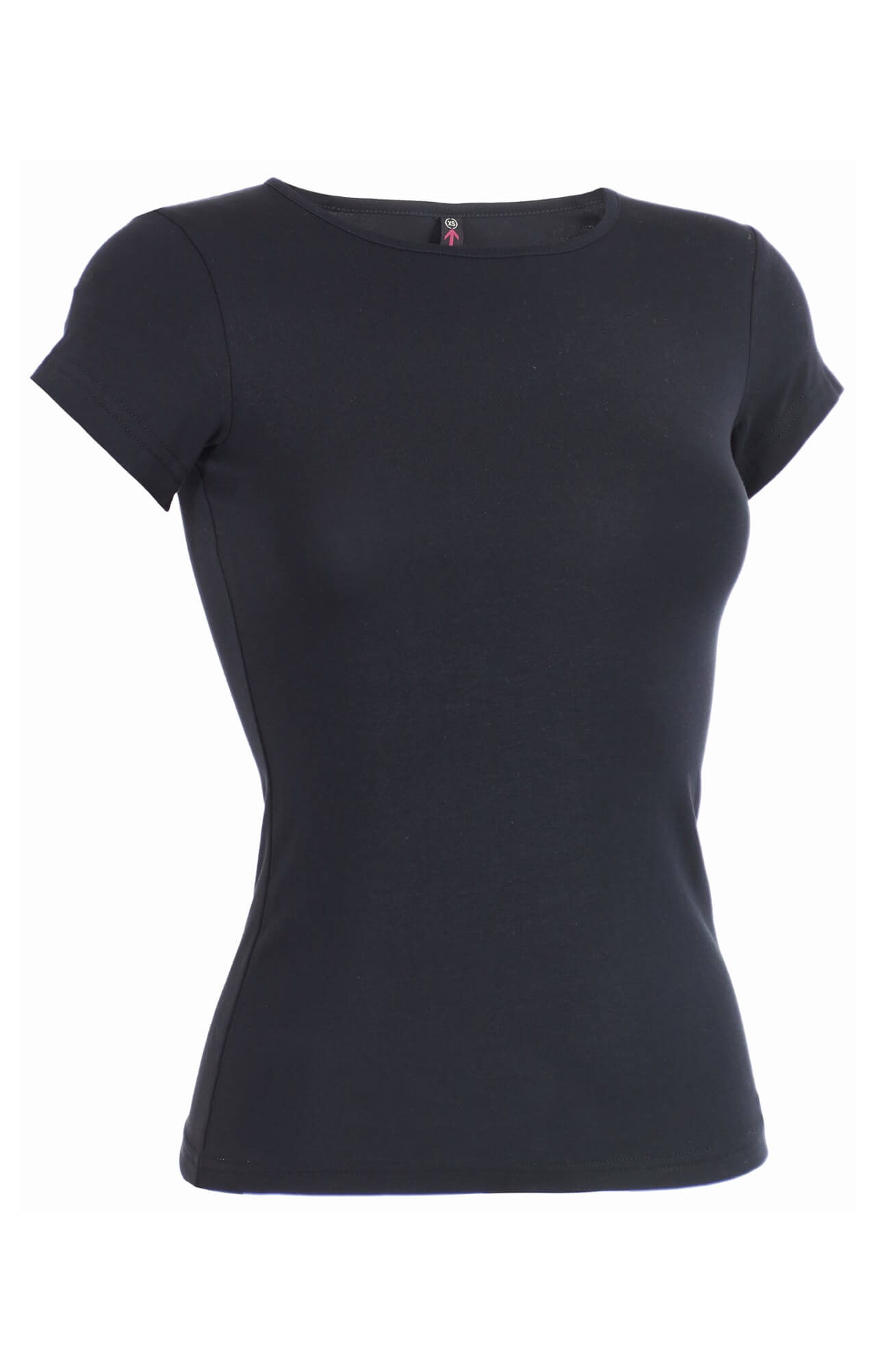 62109 Футболка женская черная LUXE  Одежда для официантов  размер M  - Вид №2