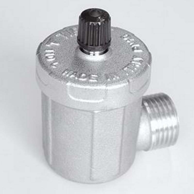 Воздухоотводчик автоматический угловой никелированный TIEMME 3/8" 1980011