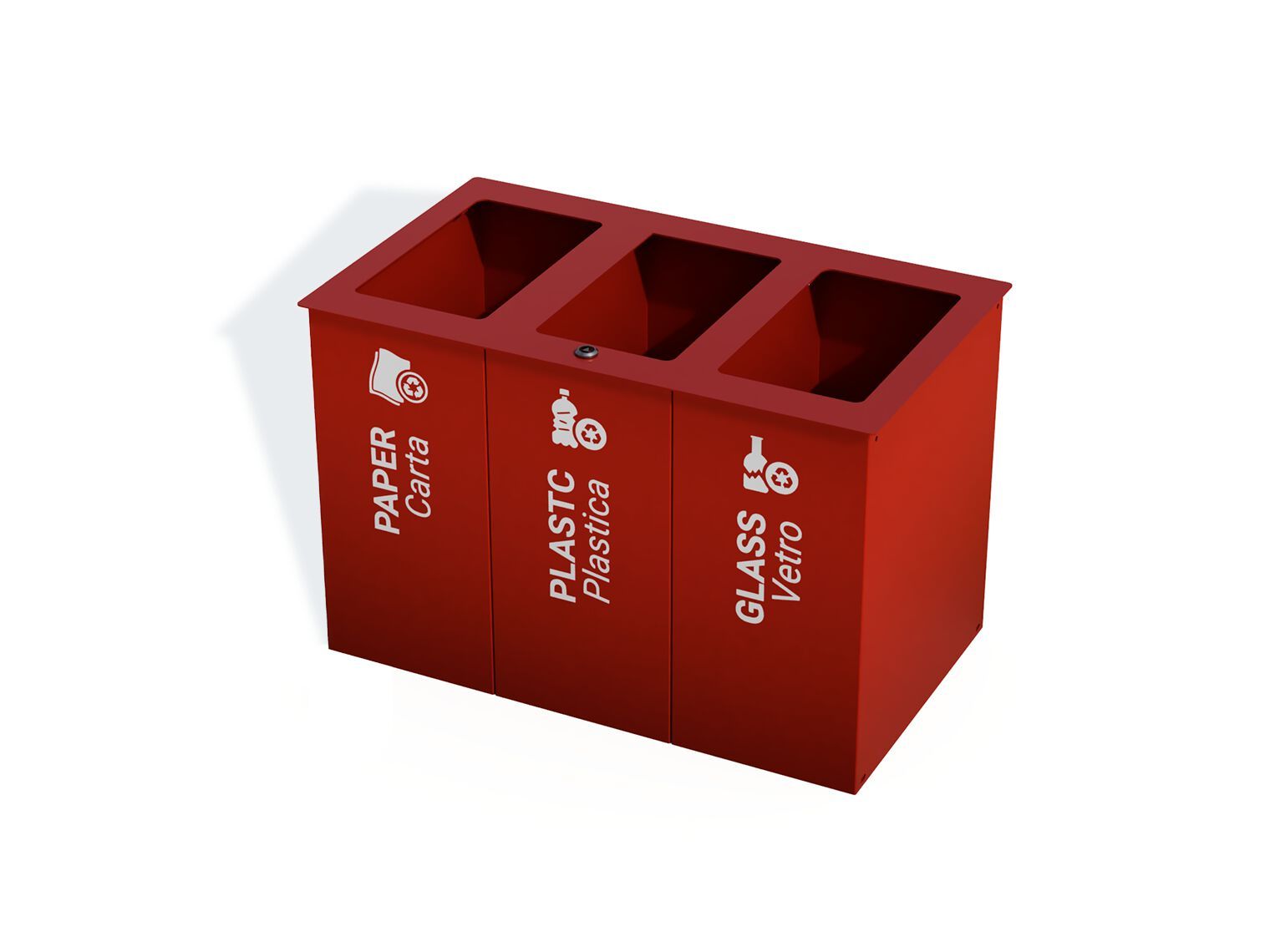 Стальная корзина для мусора для утилизации отходов Studio Città ECO BIN MICRO ARCH-00119306