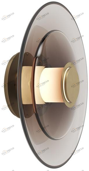 GABRIEL SCOTT Настенный светильник из дутого стекла Luna a sun-id-1409301