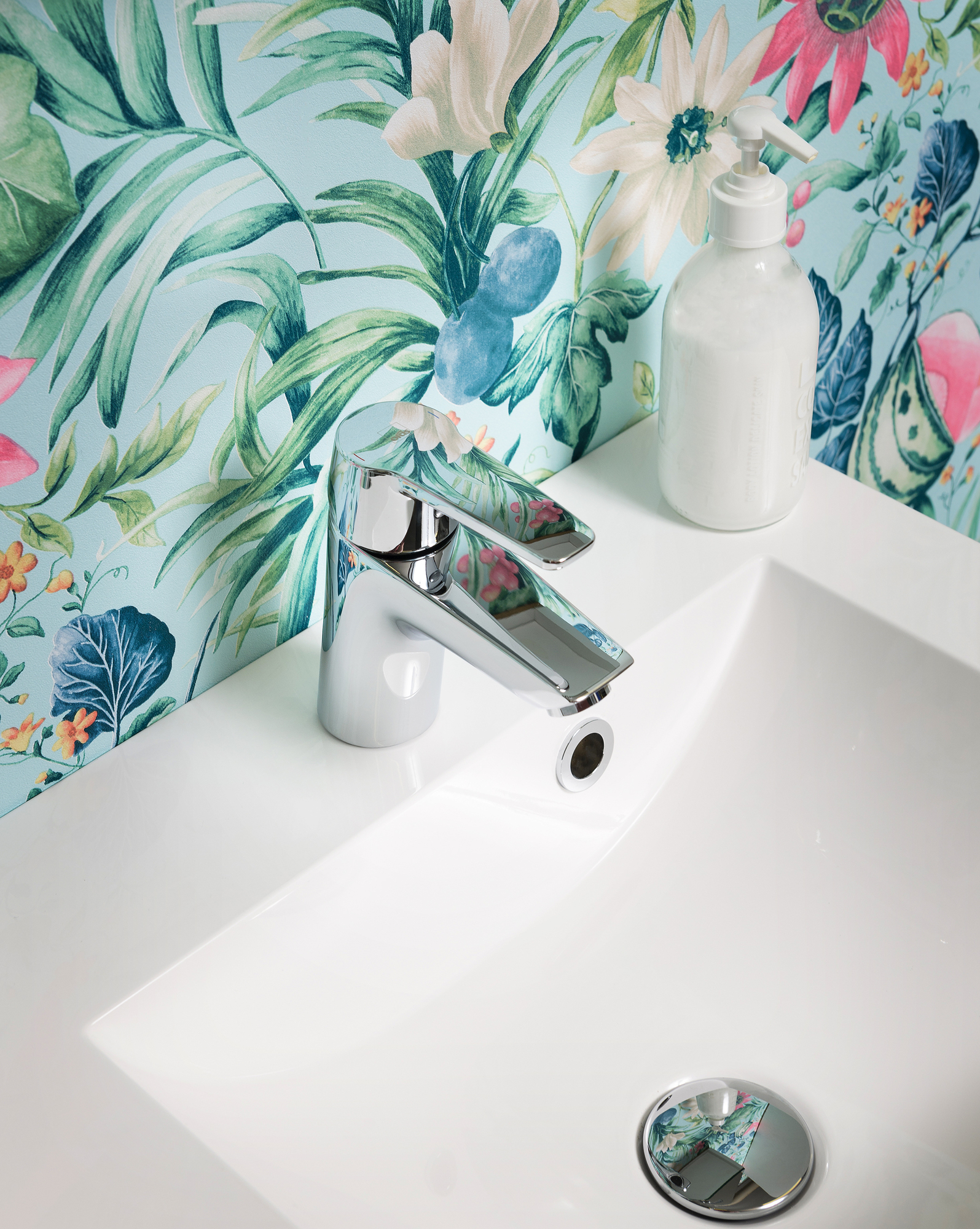 Oras 3910 Смеситель для умывальника 3910 Saga Хром  - Вид №1