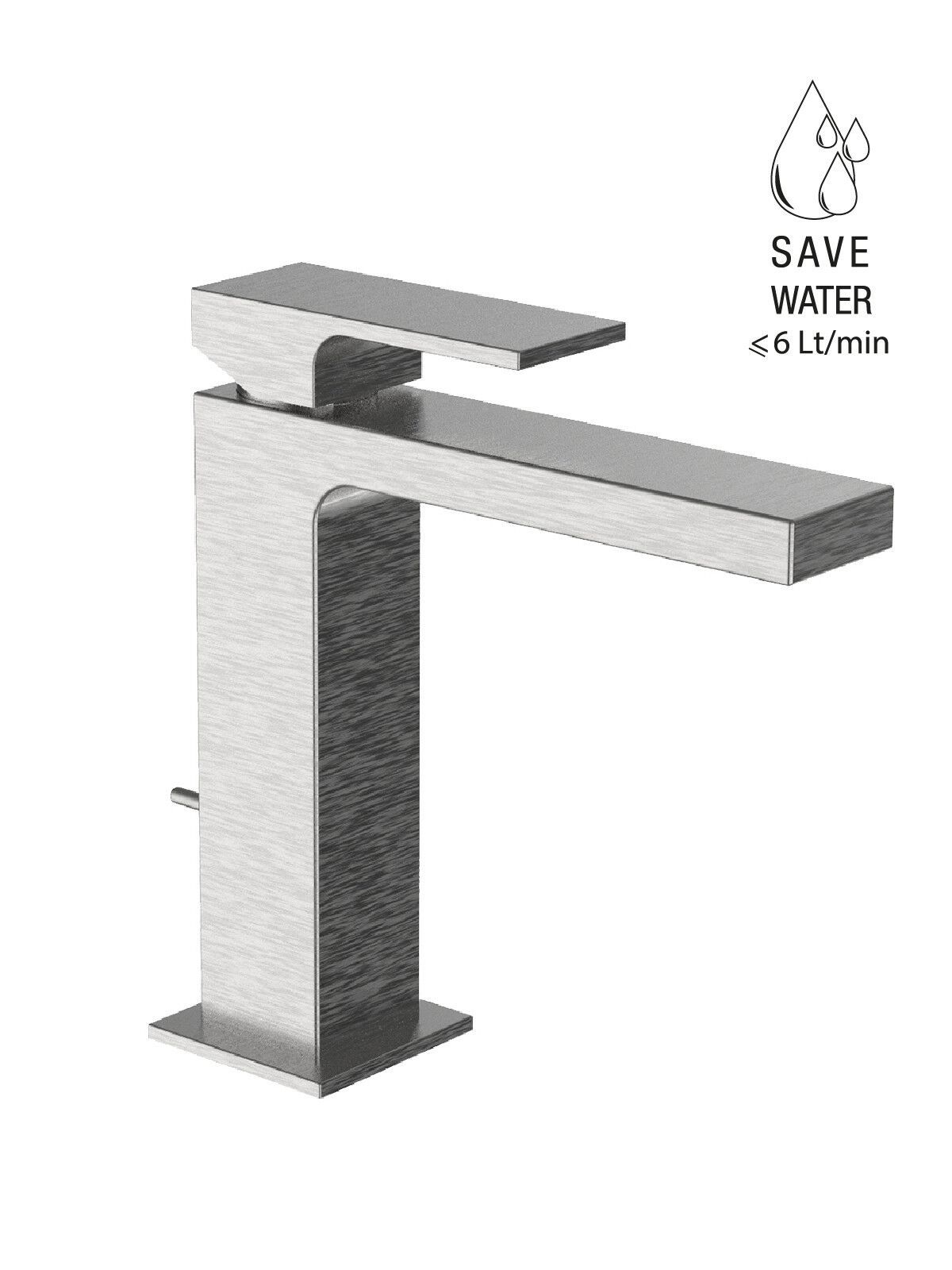 Однорычажный смеситель для раковины с раковиной Rubinetterie Frattini Vita Due ARCH-00058733 - Вид №4