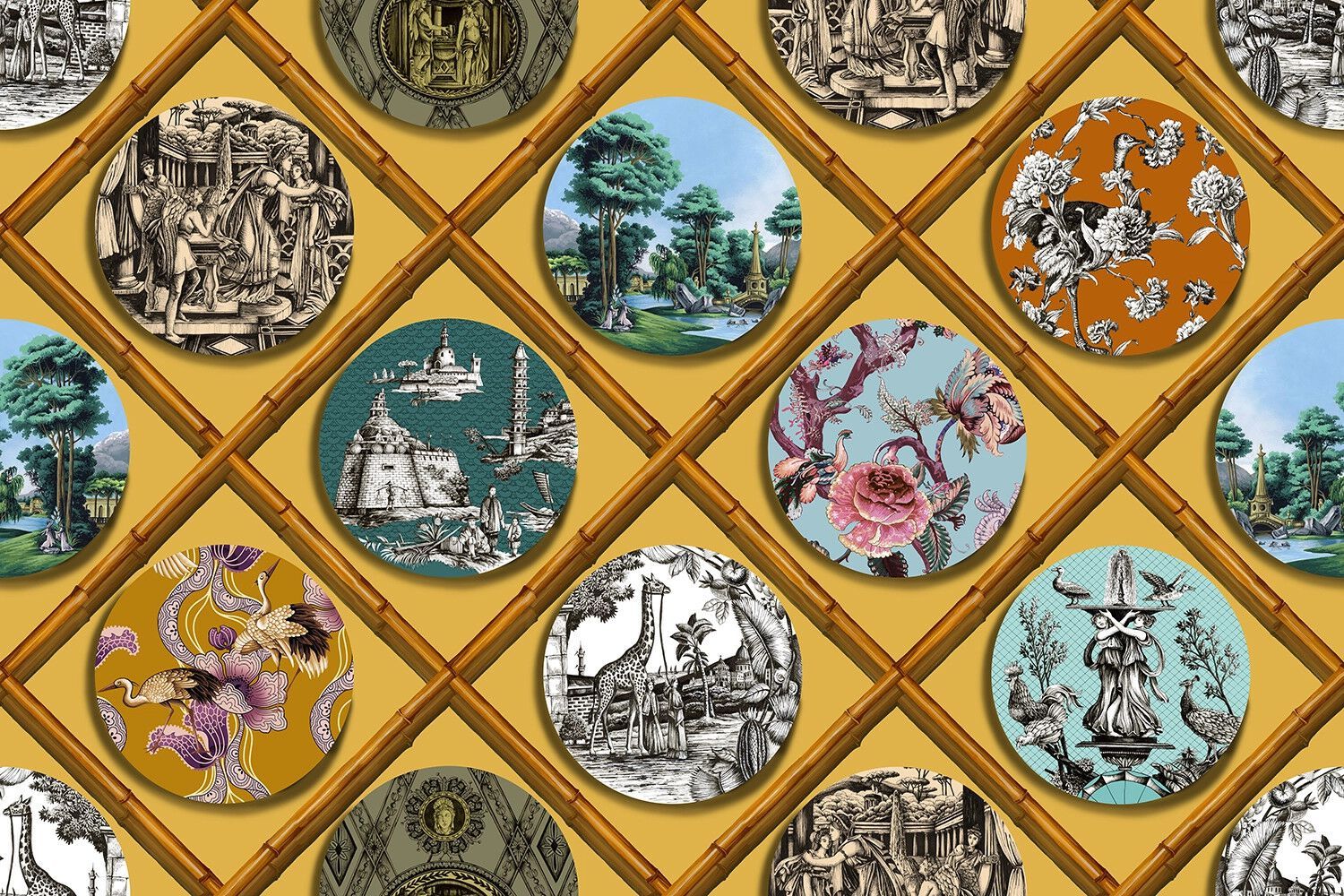 Обои / покрытие Officinarkitettura® Souvenirs de Voyage ARCH-00098635 - Вид №1