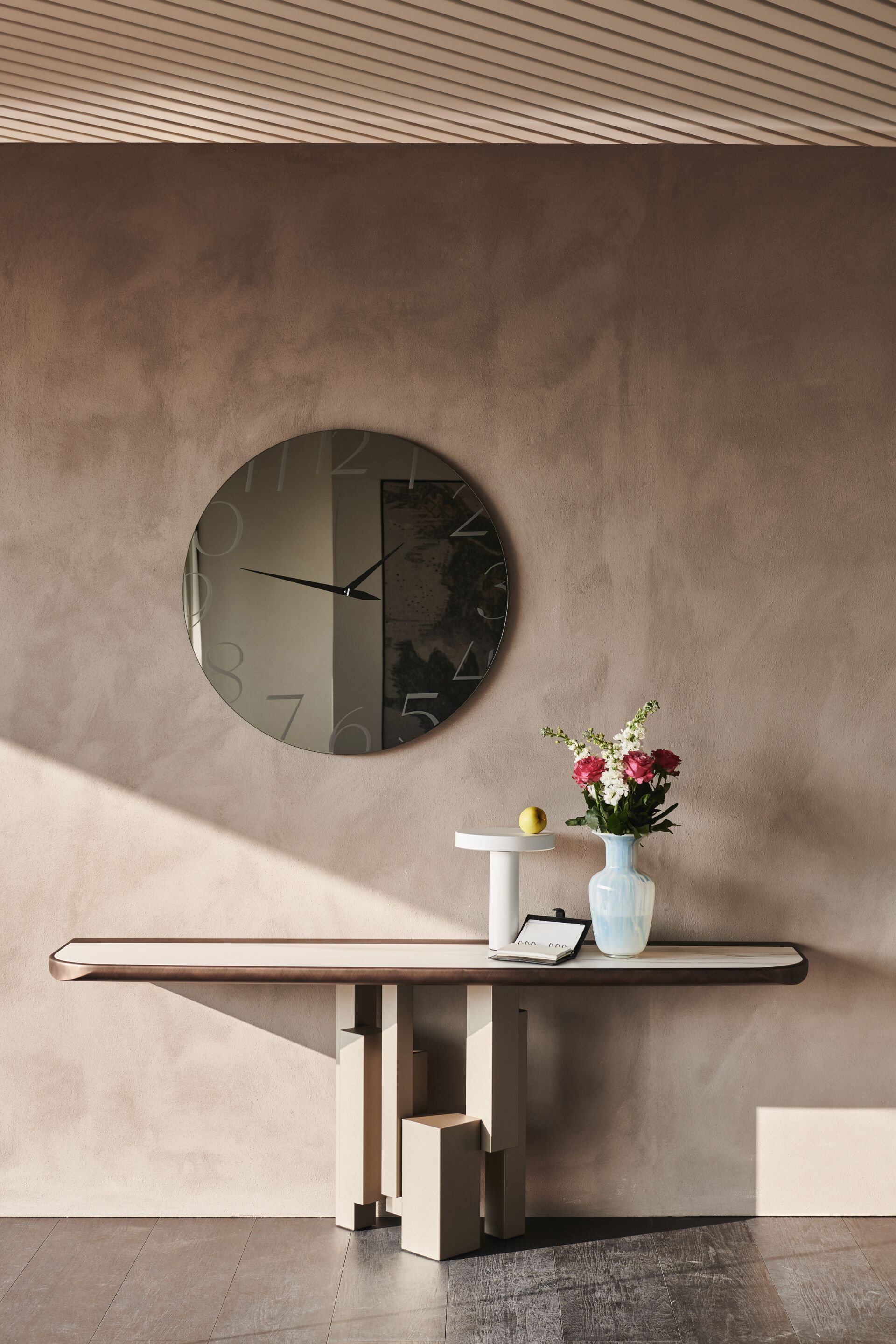 Прямоугольная консоль из стали и керамики Cattelan italia Skyline ARCH-00126012