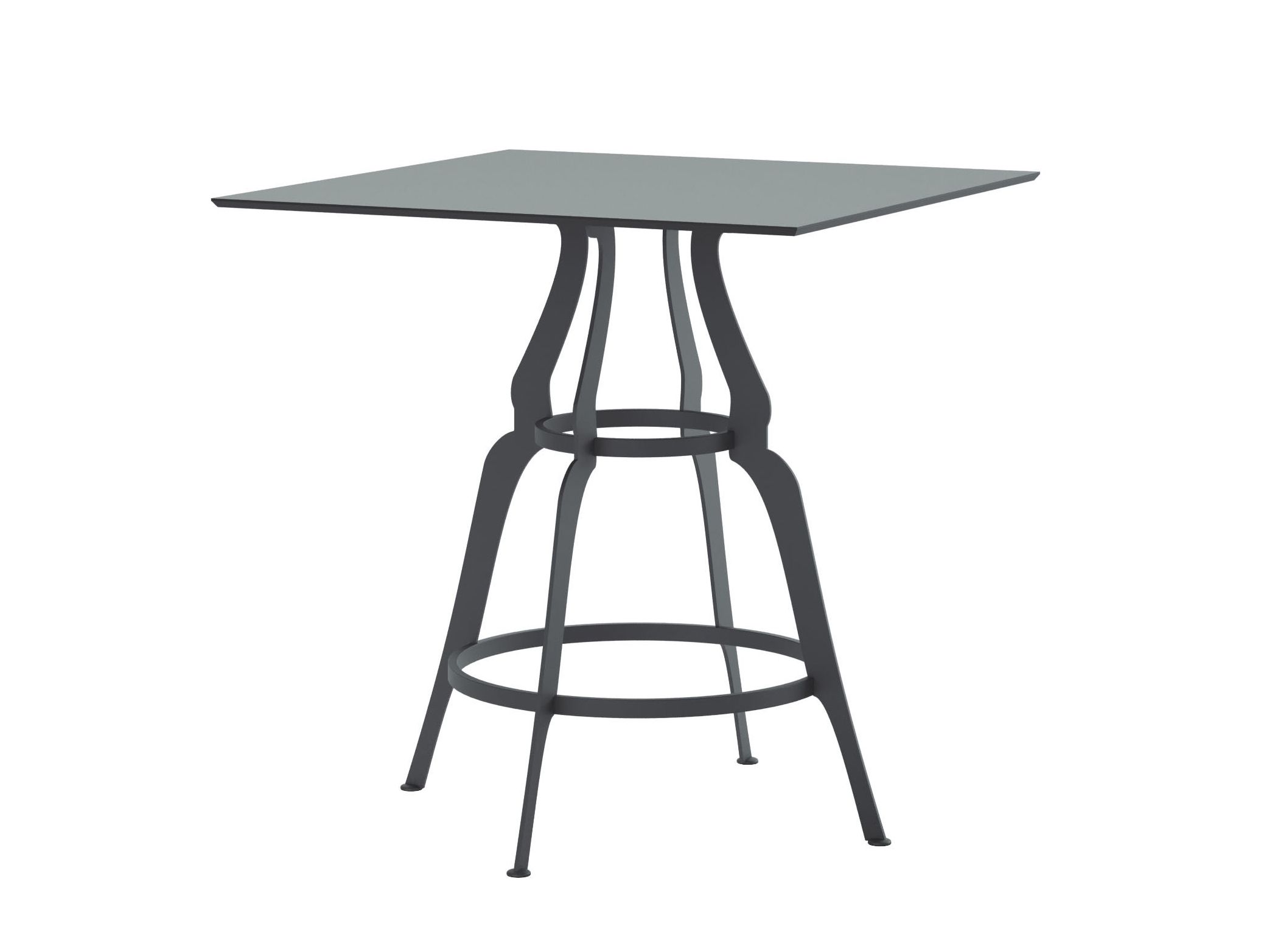 Квадратный стол в HPL ALMA DESIGN бистро ARCH-00097828