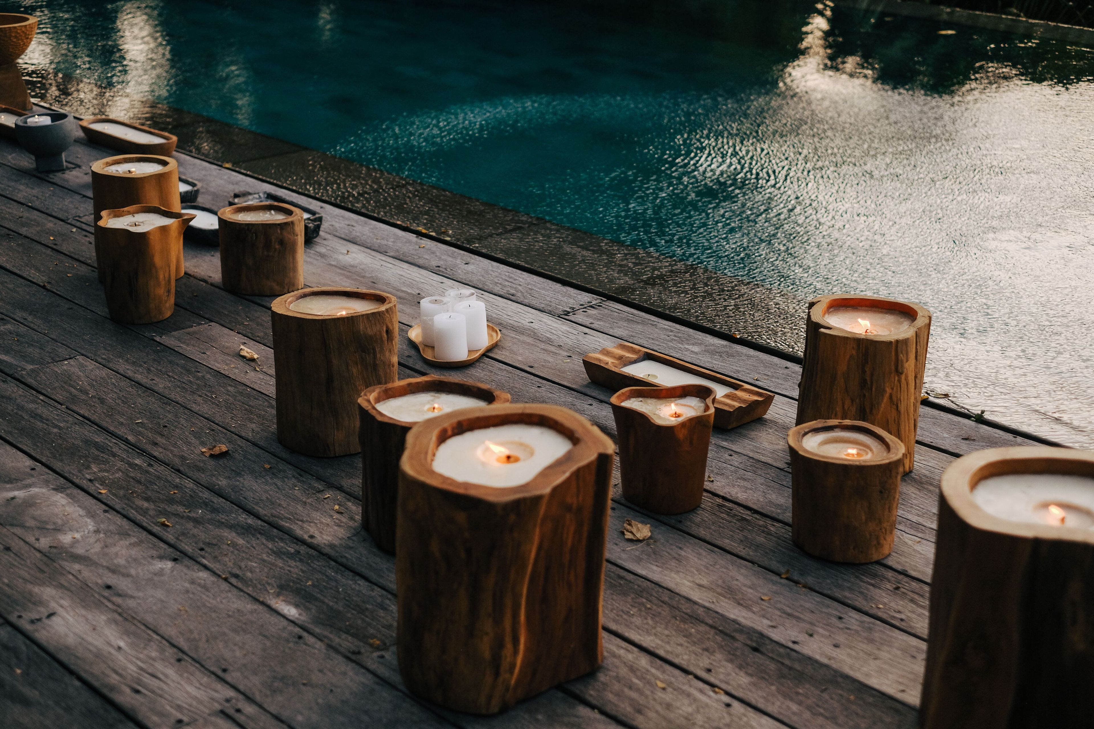 Свеча из тикового дерева cbdesign Аксессуары ARCH-00141591 - Вид №4