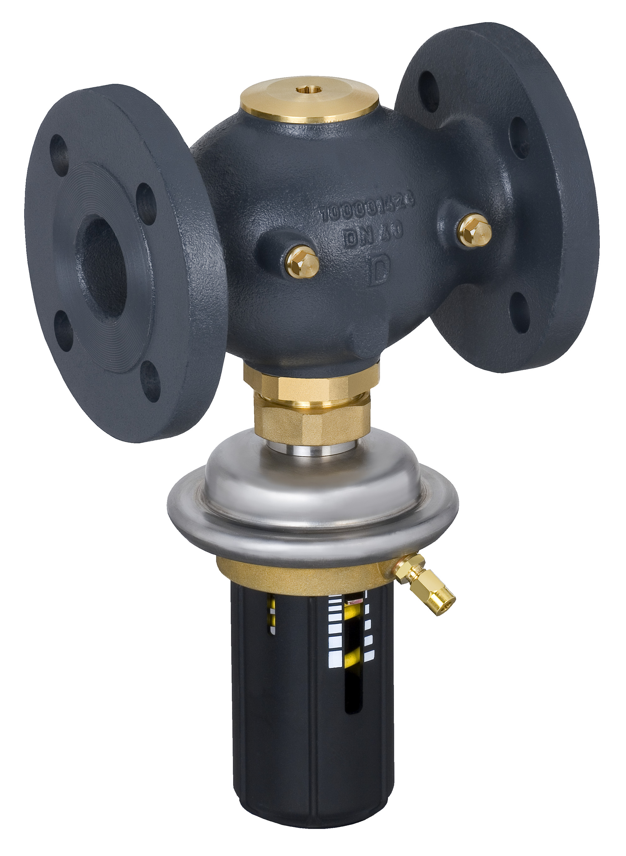 Danfoss Регулятор перепада давлений DPR для монтажа на обратном трубопроводе РПД DPR PN25 25/8/0,2-1,0фл./обр. 003H6129  - Вид №11