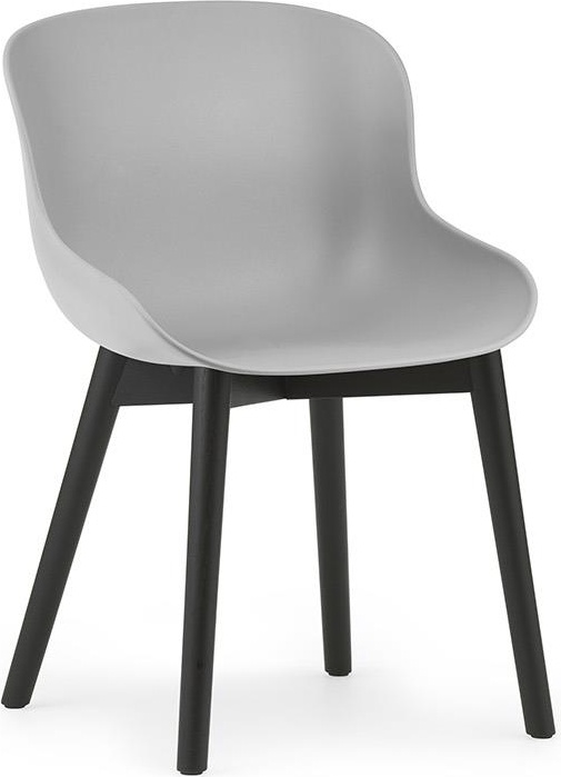 604468 Стул Black Oak / Gray Normann Copenhagen Hyg 