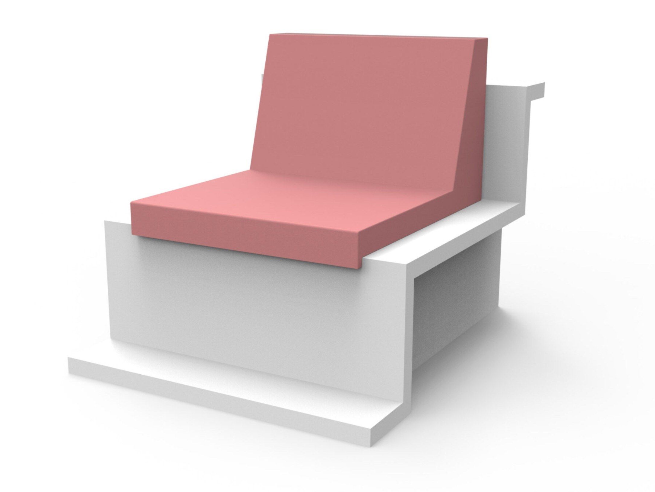 QM пена ступени подушки Quinze & Milan STAIR SEAT ARCH-00123535