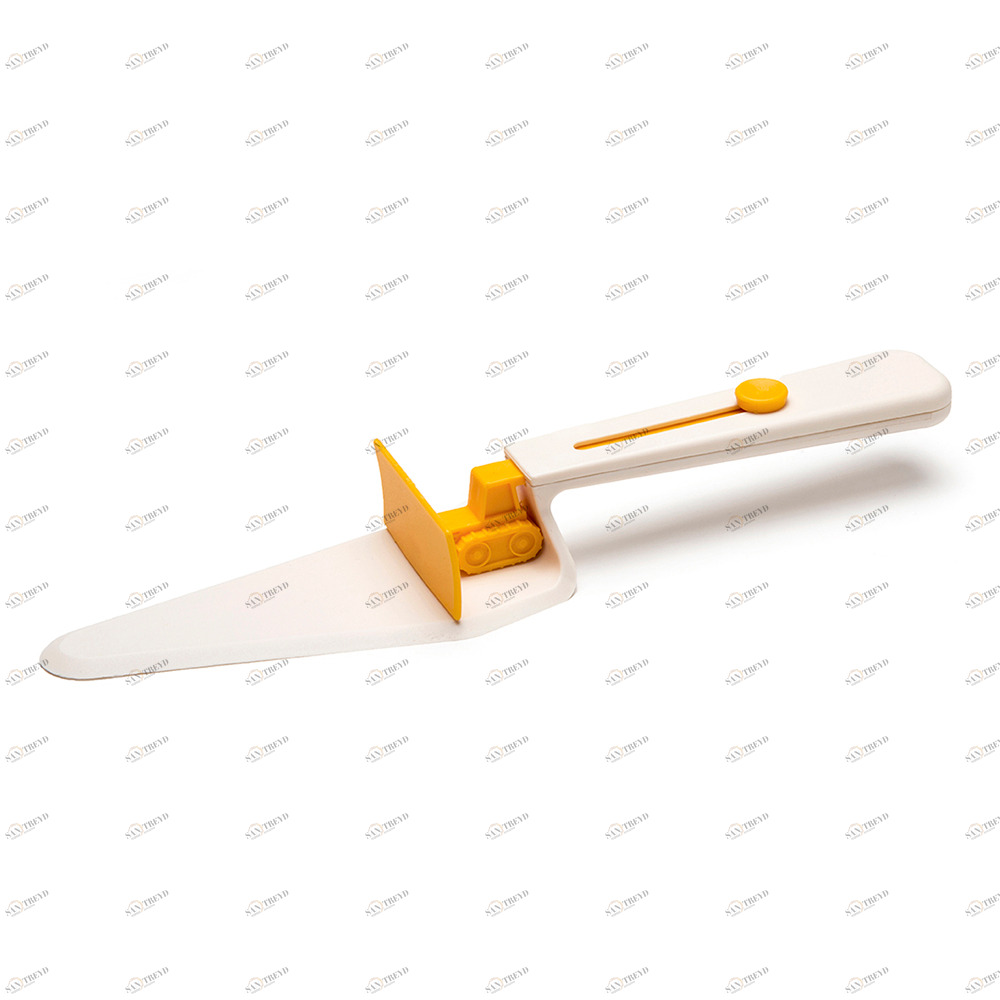 Лопатка для торта желтая Cakedozer PELEG DESIGN ДИЗАЙНЕРСКИЕ 00-3871457 Желтый 