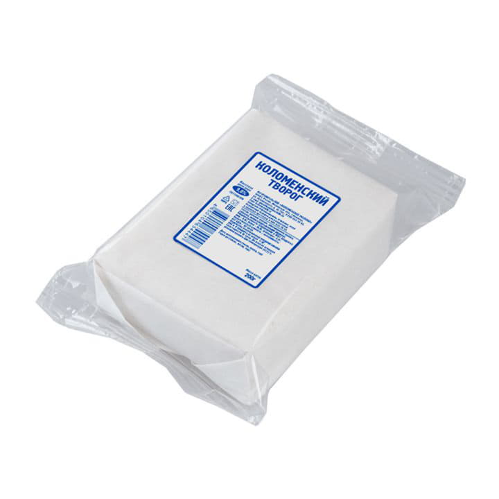 Творог Коломенский 9% Коломенское молоко 200 г БЗМЖ Пергамент Santreyd 6117 - Вид №1