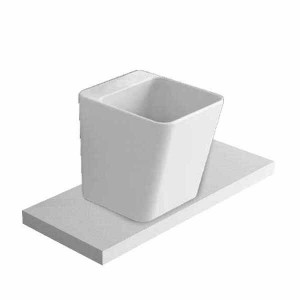 YXJF G-FULL мойка накладная 400x480 без отверстия Hatria