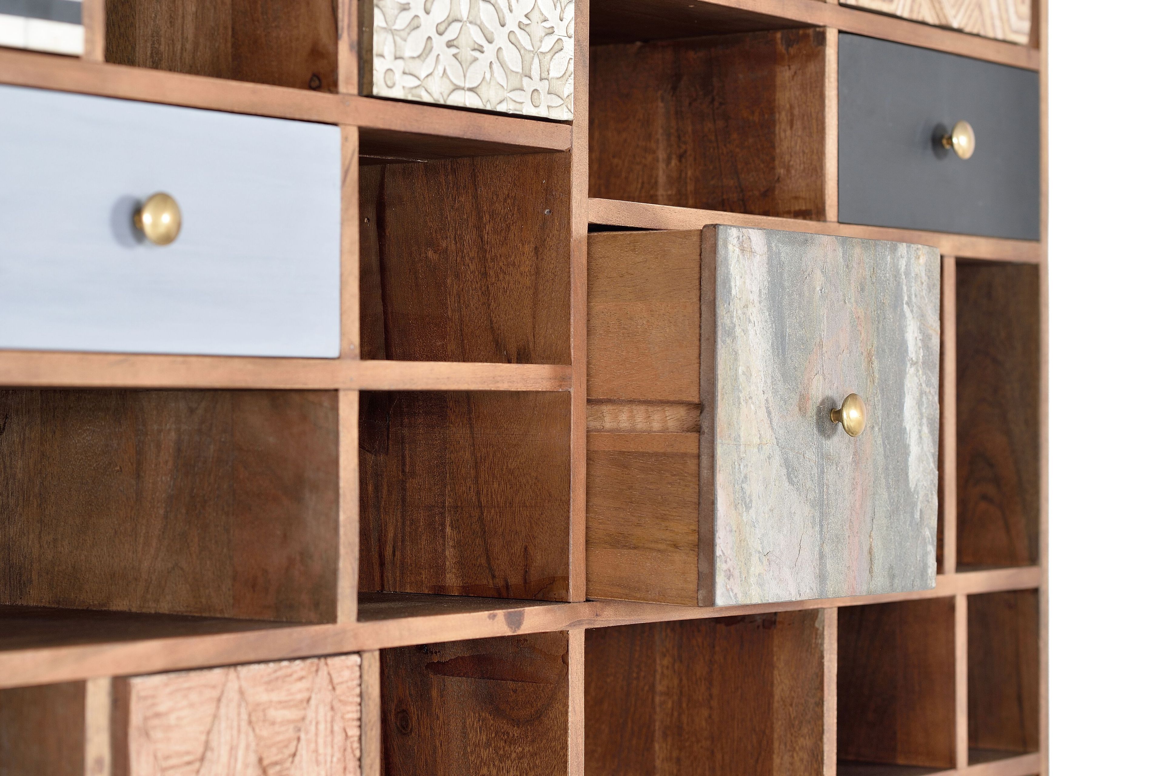 Самонесущая полка из манго Giner y Colomer Мумбаи ARCH-00055439 - Вид №3