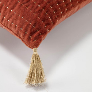 095750 Вельветовый чехол бордовый 45 x 45 см La Forma Berenice