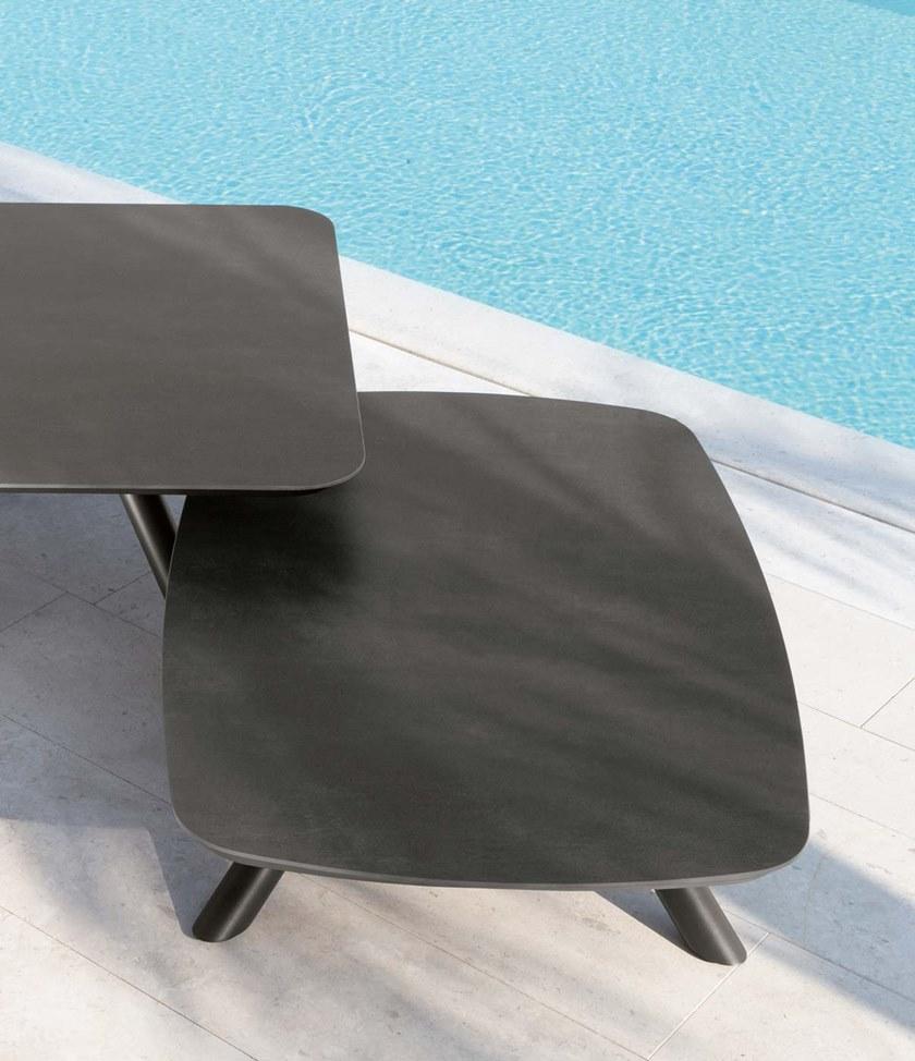 Talenti Низкий садовый стол из керамогранита Coral Cortc100 - Вид №1