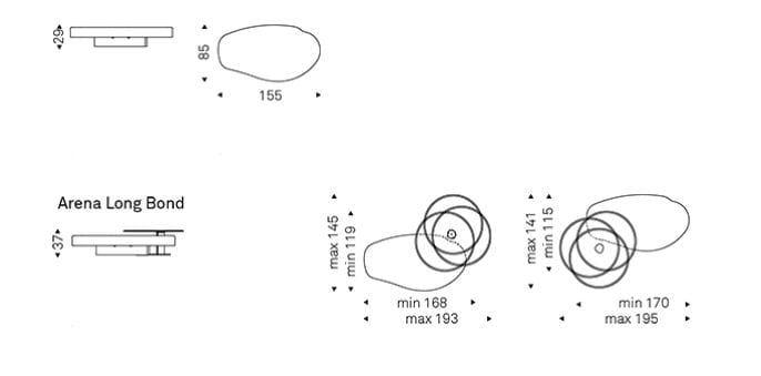 Низкий журнальный столик для гостиной Cattelan italia Арена ARCH-00113652 - Вид №4