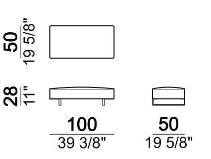 Секционный диван из ткани Arketipo ARCH-00144959 - Вид №18