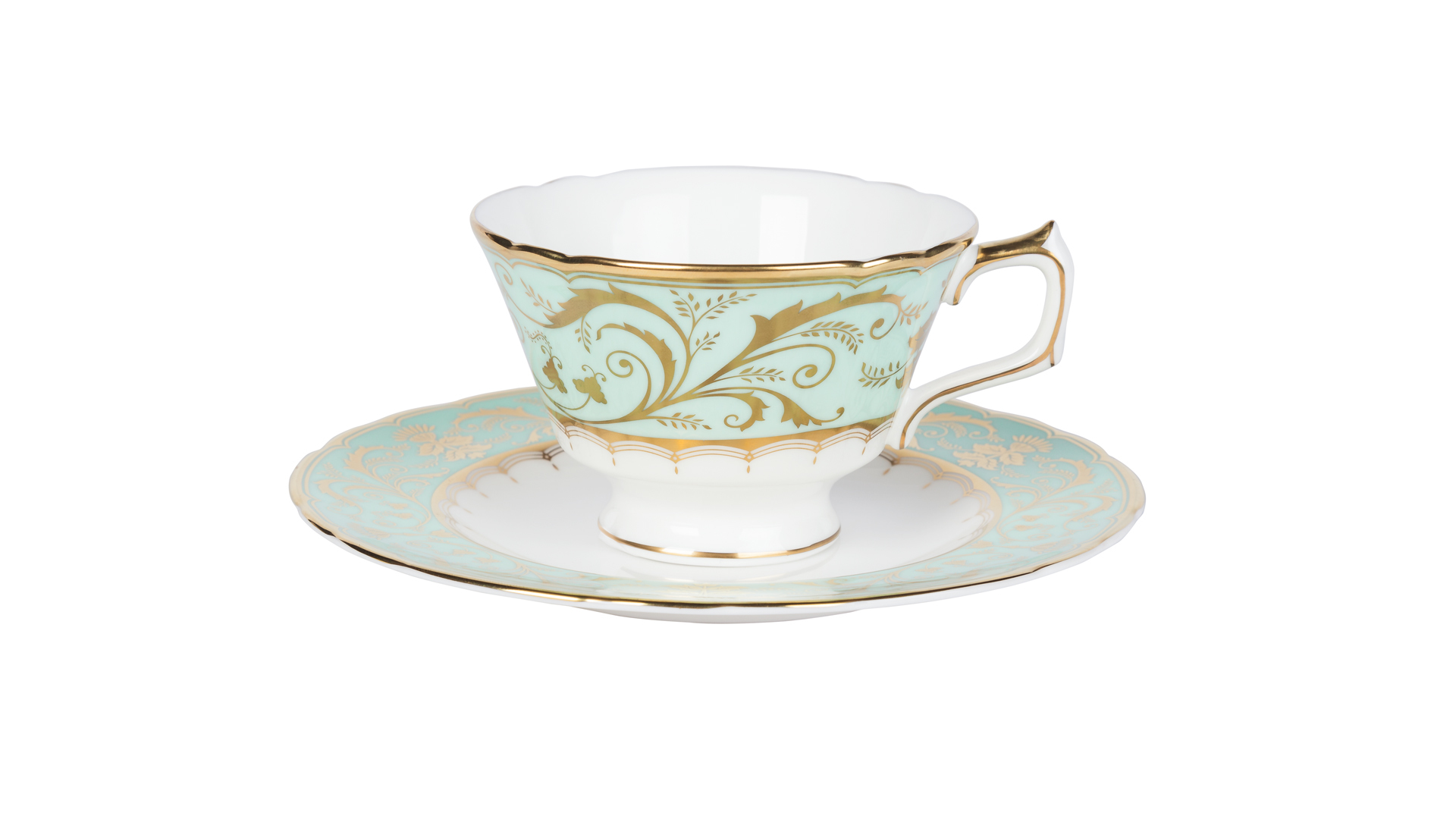 10627334 Royal Crown Derby Сервиз чайный Royal Crown Derby "Аббатство Дарли" 6/22 Фарфор  - Вид №3