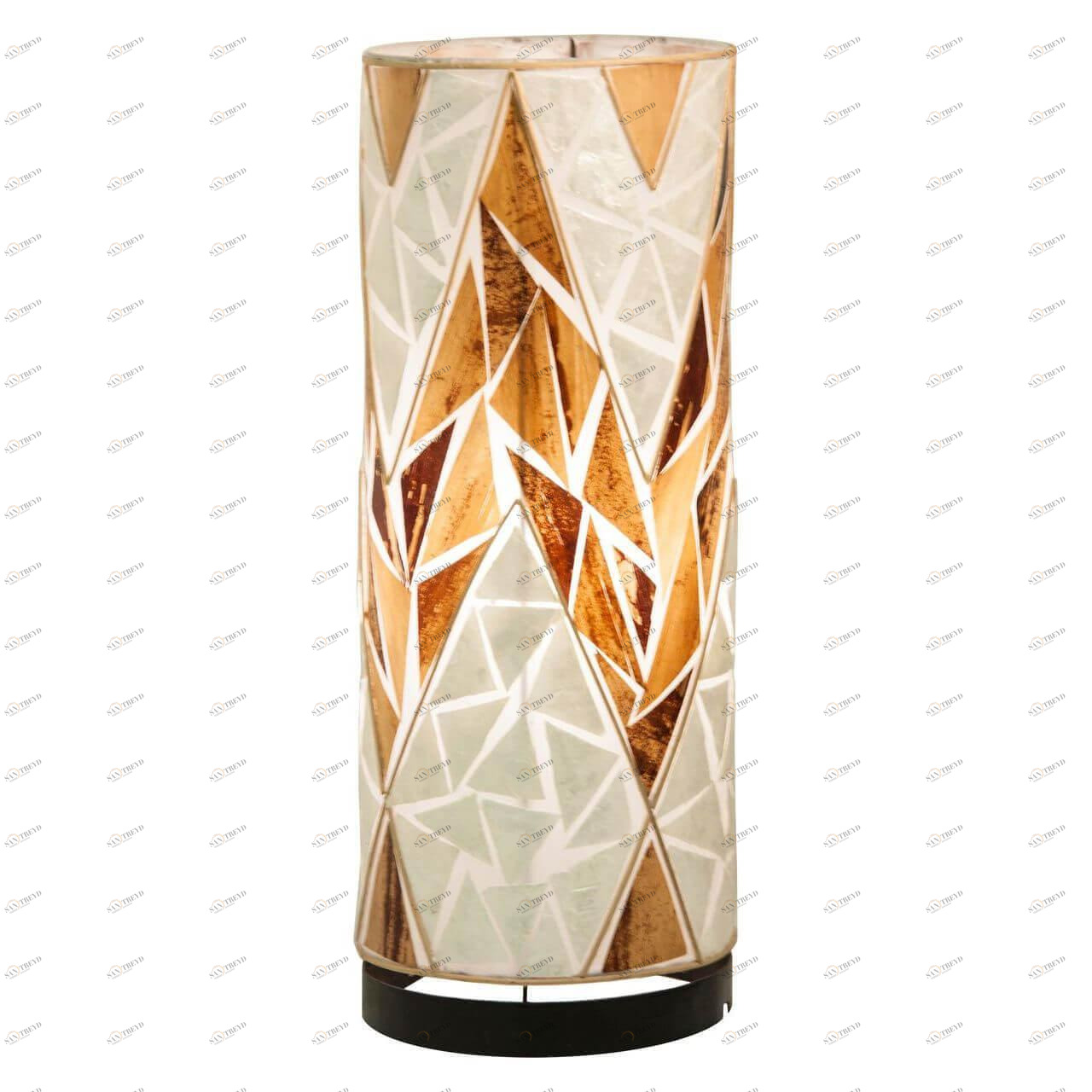 Лампа настольная бежевая цилиндр Globo Bali 25829T GLOBO BALI 00-3906958 Бежевый Ceramica Globo