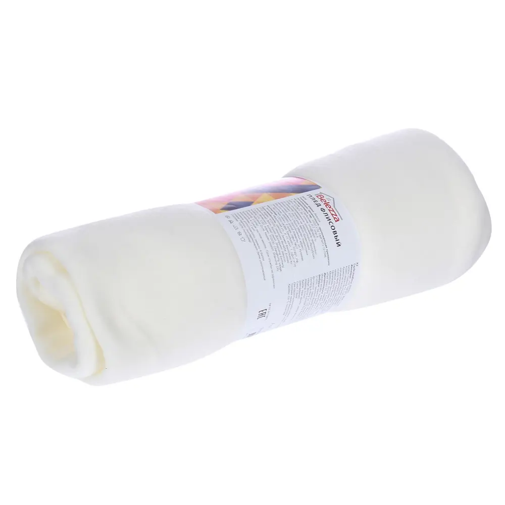 Плед флисовый «PICNIC» 120х150 см цвет экрю BELEZZA STLM-2060531 - Вид №3