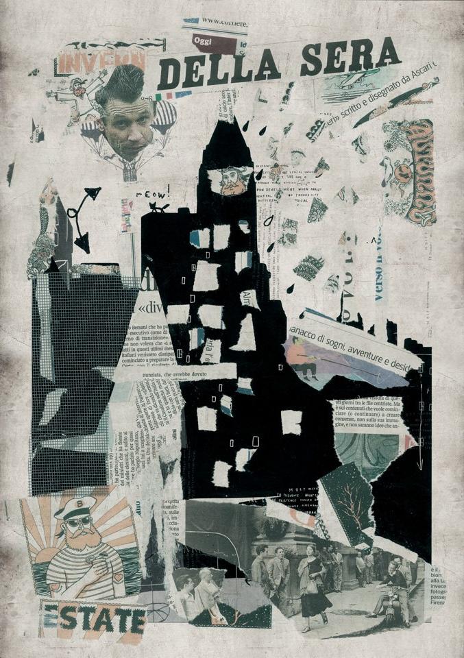 MOMENTI Авторский художественный принт Crazy home paintings Eb-007 - Вид №1