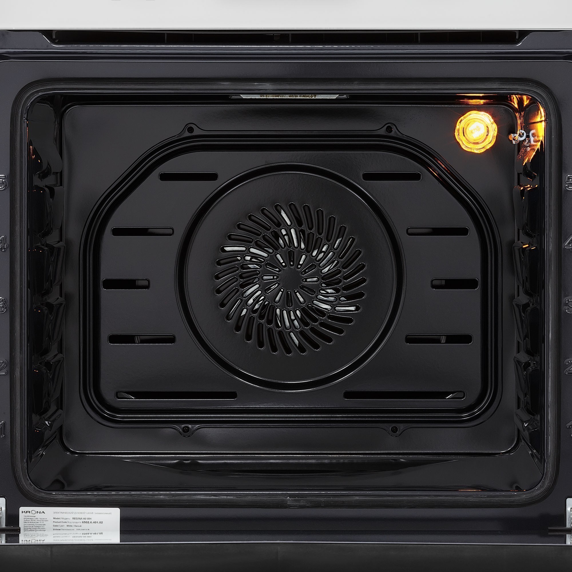 5355340 Электрический духовой шкаф KRONA REGINA 60 WH белый KRONA1 STDN-0117815 - Вид №6