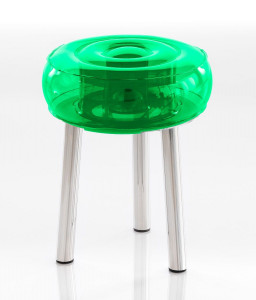 MOJOW Табурет FLOOFY из нержавеющей стали Зеленый TAFLCIEKO03VC