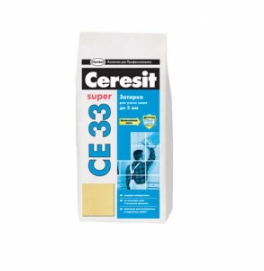 Затирка №43 Super CE 33 багама бежевая 2кг CERESIT48600