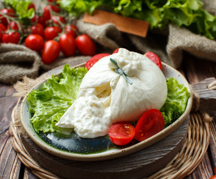 6462 Сыр "Буррата" из молока джерсийских коров Вкусляндия  - Вид №1