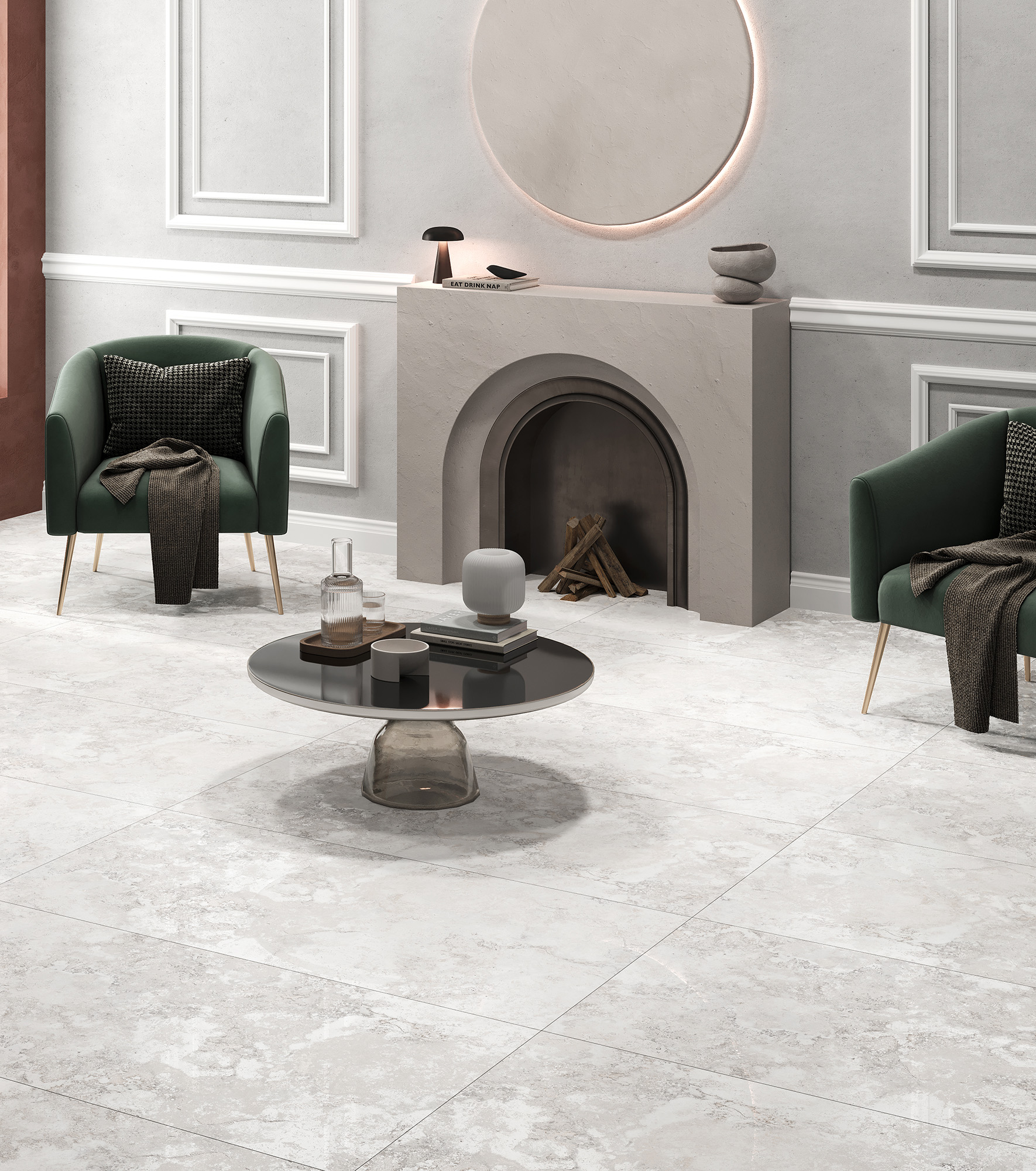 Керамогранит SEASTONE BIANCO 60х120 Arcadia Ceramica CG4002-A