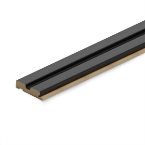 Профиль Старт МДФ Stella Beats De Luxe Black Lead 2700x66,5x16 (упак.4шт.) STSR-229