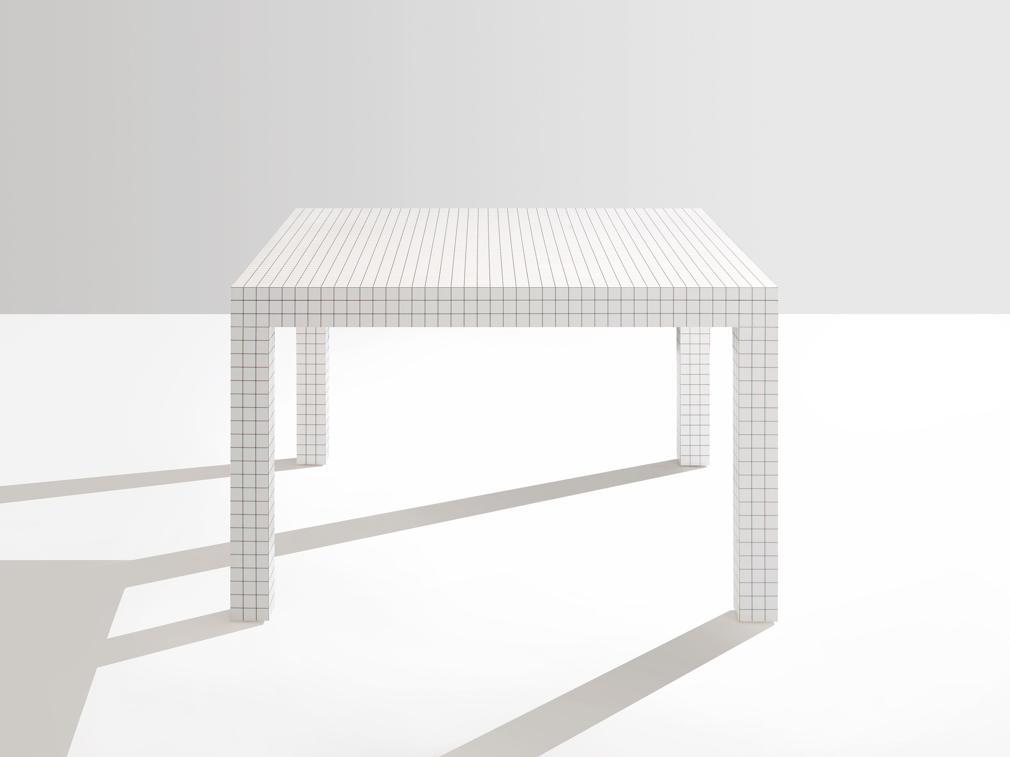 Квадратный стол в тамбуре Zanotta Quaderna ARCH-00039373 - Вид №1