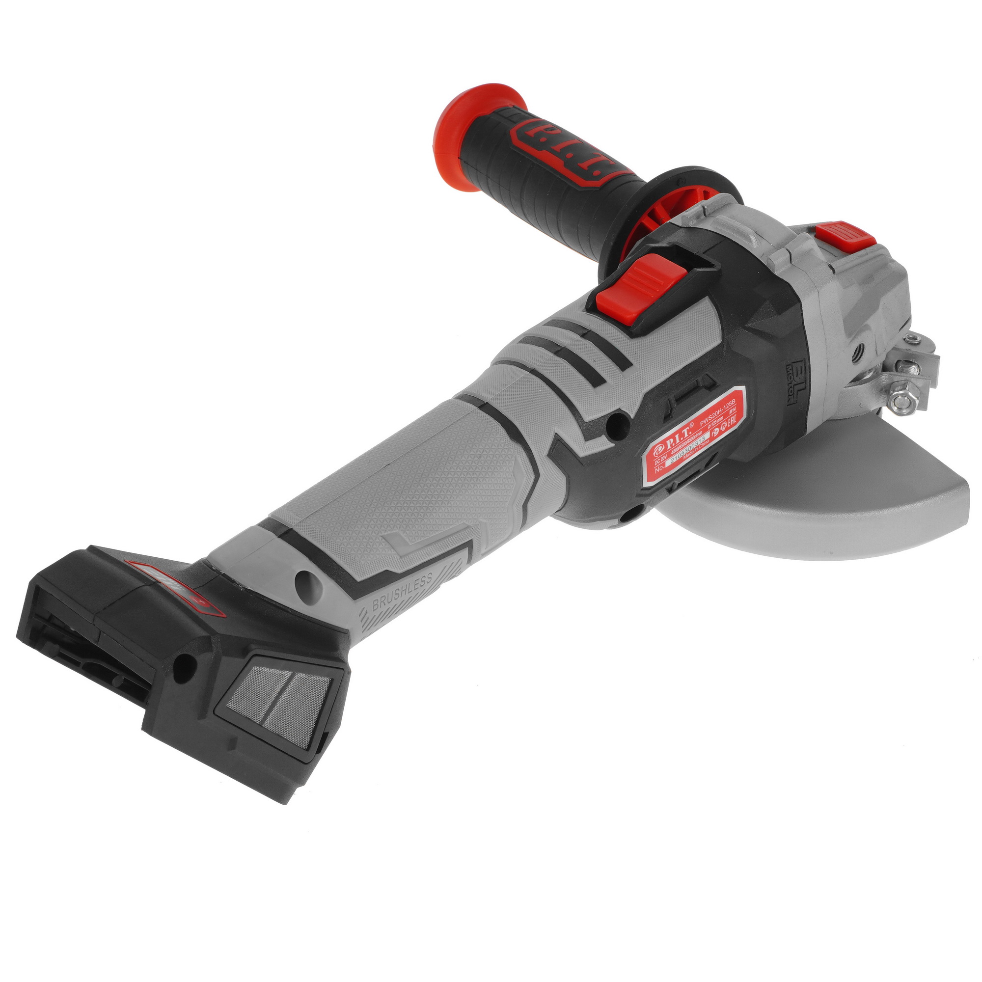 Углошлифовальная машина (УШМ) PIT PWS20H-125B SOLO OnePower 20V  , Без ЗУ, Без АКБ 5339003 STDN-0087485 - Вид №1