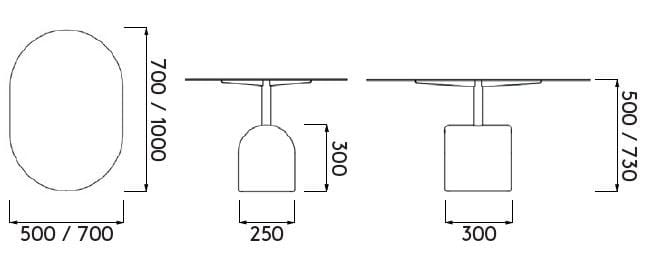 Металлический журнальный столик Cider Edition À Dada ARCH-00097870 - Вид №9