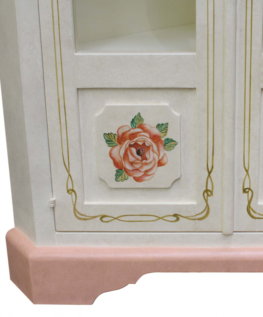 1973 Tifernoit Угловой шкаф с 2 стеклянными дверцами Soggiorno  - Вид №5