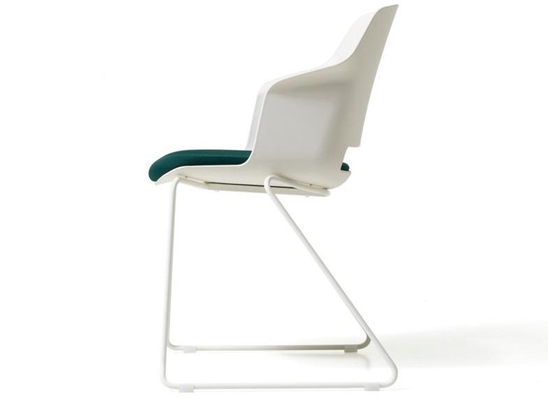 Diemme Стул из полипропилена, штабелируемый салазками Clop sun-id-1366287 - Вид №2