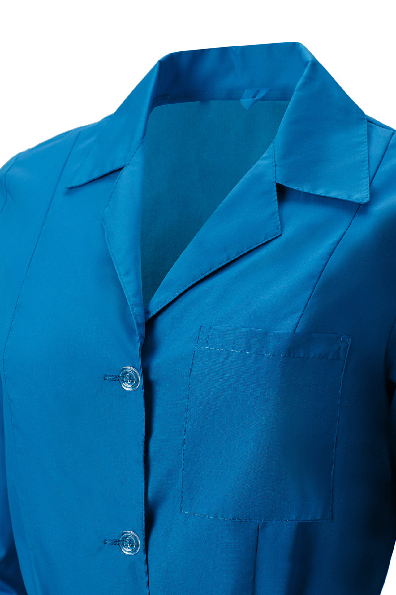 63271 Халат "Золушка" бирюза  Одежда для обслуживающего персонала  размер 58/158-164 Спецодежда  - Вид №2